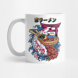 koi fish ramen Mug